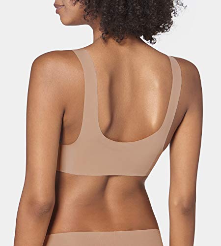 Sloggi Zero Feel Bralette Corsé para Mujer, Beige (Cognac Sh), M Sloggi Zero Feel Bralette Corsé para Mujer, Beige (Cognac Sh), M