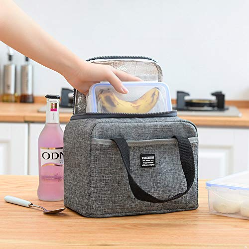 SLOSH Bolsa Termica Comida Trabajo Almuerzo Porta Alimentos Infantil Niños Oficina Bolsa Calor Hombres Mujer SLOSH Bolsa Termica Comida Trabajo Almuerzo Porta Alimentos Infantil Niños Oficina Bolsa Calor Hombres Mujer