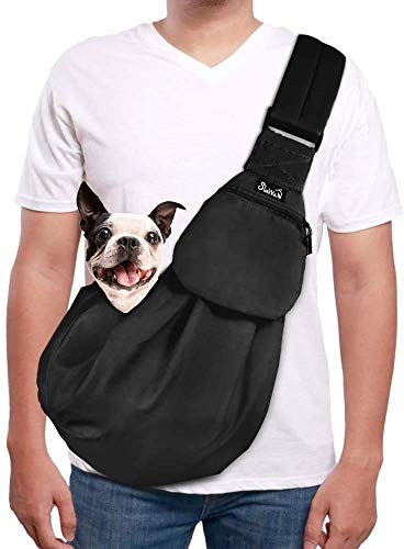 SlowTon Bandolera para Perro, Pet Carrier Dog Puppy Hand Sling para Cachorros Bandolera Correa de Hombro