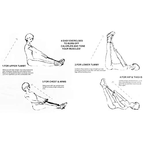 SM SunniMix Cuerpo Escultura AB Abdominal Entrenador Ejercitador Tummy Acción Remero Trimmer+Cintura Transpirable Soporte para La Espalda Brace Trimmer Cinturón D