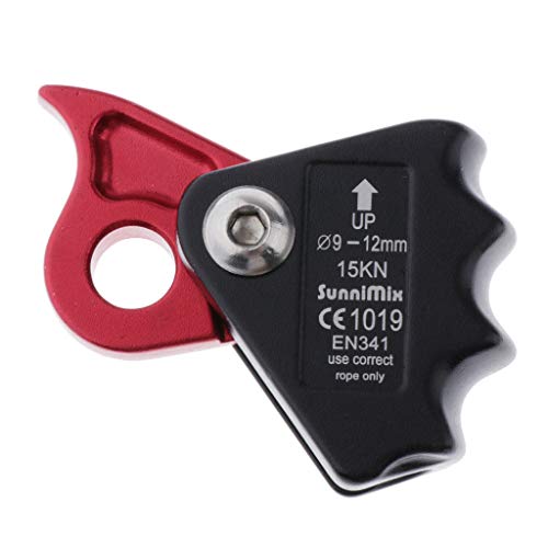 SM SunniMix Equipo De Escalada: Agarre De Cuerda De Escalada para Descensor De Cuerda De 9 Mm A 12 Mm: Dispositivo De Seguridad contra Protección contra Caídas Ár SM SunniMix Equipo De Escalada: Agarre De Cuerda De Escalada para Descensor De Cuerda De 9 Mm A 12 Mm: Dispositivo De Seguridad contra Protección contra Caídas Ár