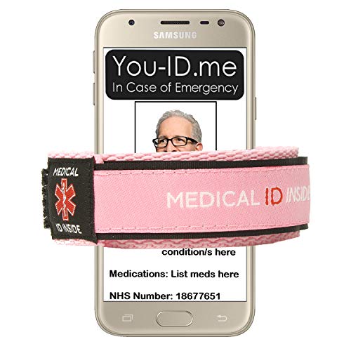 Small Female Child's Medical ID Wristband Identity Bracelet Emergency Identity ID Bracelet Wristband Child Medical ID Wristband by Vital ID. Insert Cards are 100% Waterproof and Tear Proof. Store Emergency Contacts, Medications, Next of Kin. Latest Soluti Small Female Child's Medical ID Wristband Identity Bracelet Emergency Identity ID Bracelet Wristband Child Medical ID Wristband by Vital ID. Insert Cards are 100% Waterproof and Tear Proof. Store Emergency Contacts, Medications, Next of Kin. Latest Soluti