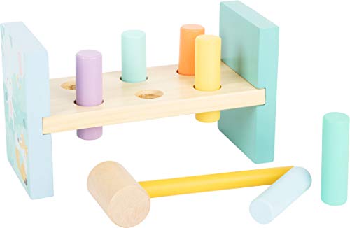 Small Foot Small foot-11723 Banco para martillar,, Madera en Colores Pasteles de Moda, a Partir de 18 Meses. Toys (11723) Small Foot Small foot-11723 Banco para martillar,, Madera en Colores Pasteles de Moda, a Partir de 18 Meses. Toys (11723)