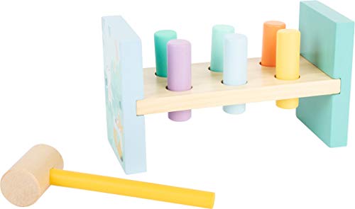 Small Foot Small foot-11723 Banco para martillar,, Madera en Colores Pasteles de Moda, a Partir de 18 Meses. Toys (11723) Small Foot Small foot-11723 Banco para martillar,, Madera en Colores Pasteles de Moda, a Partir de 18 Meses. Toys (11723)
