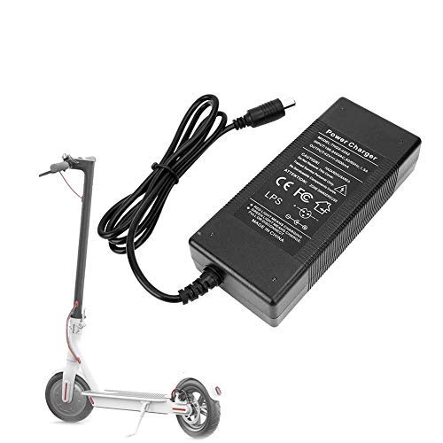 SmallRun- Cargador de batería Patinete Compatible Xiaomi M365 eléctrico 42V-2000mA reemplazo para Scooter Xiaomi Bicicleta eléctrico (365xiaomi)