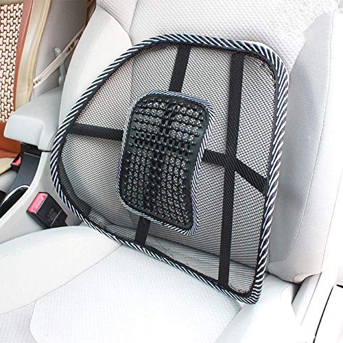 SMAMS ® Almohada de Lumbar de Apoyo Trasero de la Cintura para Sillas de Cojin de Asiento Almohada Corrector de Postura Negro (Pequeño) SMAMS ® Almohada de Lumbar de Apoyo Trasero de la Cintura para Sillas de Cojin de Asiento Almohada Corrector de Postura Negro (Pequeño)
