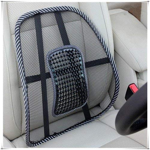 SMAMS ® Almohada de Lumbar de Apoyo Trasero de la Cintura para Sillas de Cojin de Asiento Almohada Corrector de Postura Negro (Pequeño) SMAMS ® Almohada de Lumbar de Apoyo Trasero de la Cintura para Sillas de Cojin de Asiento Almohada Corrector de Postura Negro (Pequeño)