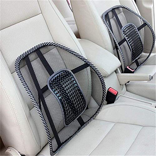 SMAMS ® Almohada de Lumbar de Apoyo Trasero de la Cintura para Sillas de Cojin de Asiento Almohada Corrector de Postura Negro (Pequeño) SMAMS ® Almohada de Lumbar de Apoyo Trasero de la Cintura para Sillas de Cojin de Asiento Almohada Corrector de Postura Negro (Pequeño)
