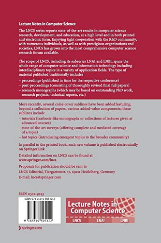 Smart Cities: Second International Conference, Smart-CT 2017, Málaga, Spain, June 14-16, 2017, Proceedings: 10268 (Lecture Notes in Computer Science) Smart Cities: Second International Conference, Smart-CT 2017, Málaga, Spain, June 14-16, 2017, Proceedings: 10268 (Lecture Notes in Computer Science)