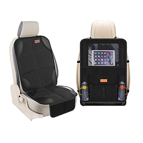 Smart eLf Protector para Asiento del Coche + Organizadores para Asientos de Coches - Impermeable Antideslizante Protectores de Asiento para Coche - Fácil de Limpiar y Arreglar, Compatible Isofix Smart eLf Protector para Asiento del Coche + Organizadores para Asientos de Coches - Impermeable Antideslizante Protectores de Asiento para Coche - Fácil de Limpiar y Arreglar, Compatible Isofix