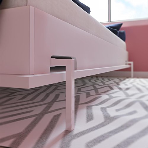 SMARTBett Basic Cama abatible Cama Plegable Cama de Pared (Blanco, 120 x 200 cm Horizontal) SMARTBett Basic Cama abatible Cama Plegable Cama de Pared (Blanco, 120 x 200 cm Horizontal)
