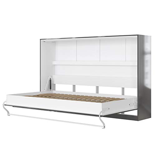SMARTBett Standard 120x200cm Horizontal | Cama Abatible, Cama De Pared, Cama Plegable, Cama Oculta SMARTBett Standard 120x200cm Horizontal | Cama Abatible, Cama De Pared, Cama Plegable, Cama Oculta