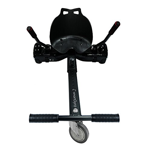 SMARTGYRO Go Kart Pro Black - Asiento Kart para patín eléctrico, Convierte tu Hoverboard en un Kart, Universal, Color Negro SMARTGYRO Go Kart Pro Black - Asiento Kart para patín eléctrico, Convierte tu Hoverboard en un Kart, Universal, Color Negro