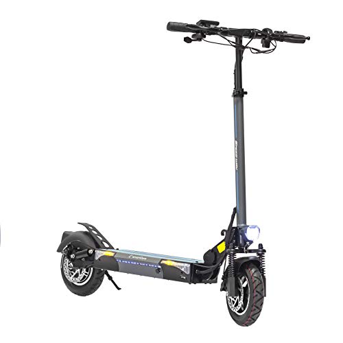 SMARTGYRO Xtreme SpeedWay V2.0 - Patinete Eléctrico de 800 W con 3 marchas, Batería 13.000 mAh 48V, Doble suspensión reforzada, Frenos de disco, 4 intermitentes, Scooter, potente, Negro SMARTGYRO Xtreme SpeedWay V2.0 - Patinete Eléctrico de 800 W con 3 marchas, Batería 13.000 mAh 48V, Doble suspensión reforzada, Frenos de disco, 4 intermitentes, Scooter, potente, Negro