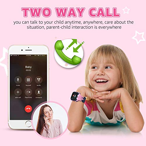 Smartwatch para Niños Game Watch - Juego de Música Reloj Inteligente (Incluye Tarjeta Micro SD de 1GB) con Juegos de Llamada Grabadora de Cámara Reloj Despertador para Niños Niñas(Rosa) Smartwatch para Niños Game Watch - Juego de Música Reloj Inteligente (Incluye Tarjeta Micro SD de 1GB) con Juegos de Llamada Grabadora de Cámara Reloj Despertador para Niños Niñas(Rosa)