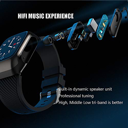 Smartwatch Reloj Inteligente, Auricular Bluetooth Combinado con Pulsera, Reloj Deportivo, Frecuencia Cardíaca, Versión Bluetooth 5.0, Control De Salud, Reloj Binaural para Correr, Auriculares Smartwatch Reloj Inteligente, Auricular Bluetooth Combinado con Pulsera, Reloj Deportivo, Frecuencia Cardíaca, Versión Bluetooth 5.0, Control De Salud, Reloj Binaural para Correr, Auriculares