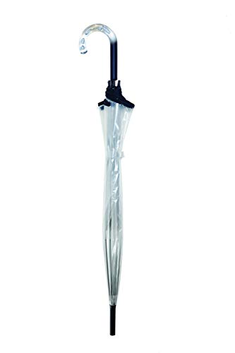 SMATI Paraguas Transparente con 8 Varillas en Forma de Campana y su apuerta automatica SMATI Paraguas Transparente con 8 Varillas en Forma de Campana y su apuerta automatica