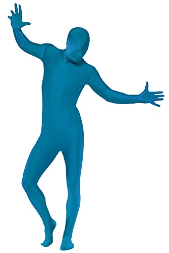Smiffy's Disfraz de Segunda Piel Color Azul - M