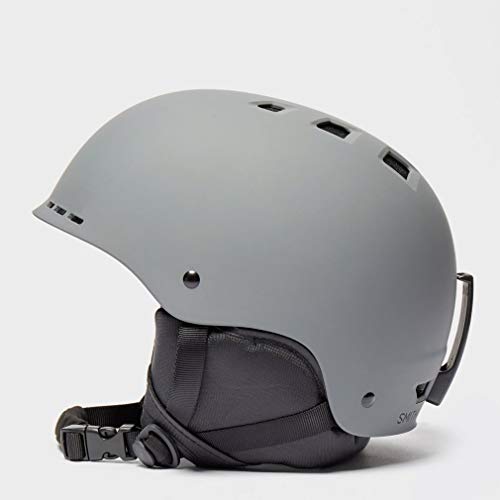 Smith Optics Holt 2 Casco de Esquí, Unisex Adulto, Gris, M