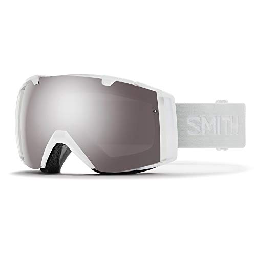 Smith Optics I/O Gafas de Esquí, Unisex adulto, Blanco (Vapor / Sun Platinum Mirror ), M