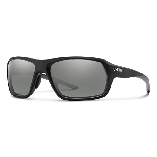 Smith Rebound Glasses 2019 Polarized Platinum Matte Black