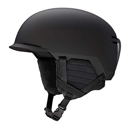 SMITH Scout Casco de Nieve, Unisex, Matte Black, M