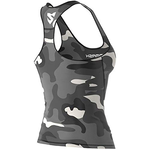 SMMASH Camo Sport Top Tank para Mujer, Camiseta de Tirantes Deportivas, Camiseta sin Manga para Fitness, Yoga, Formación, Material Transpirable y Antibacteriano, (S) SMMASH Camo Sport Top Tank para Mujer, Camiseta de Tirantes Deportivas, Camiseta sin Manga para Fitness, Yoga, Formación, Material Transpirable y Antibacteriano, (S)