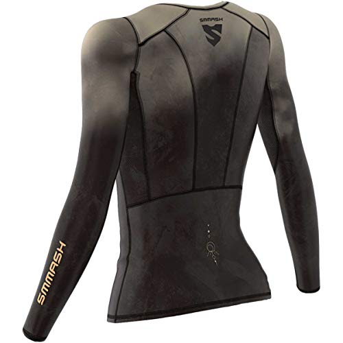 SMMASH Goddess Womens Long Sleeve Compression Tops, Breathable and Light, Functional Thermal Shirt for Crossfit, Fitness, Yoga, Gym, Running, Sport Long sleeved, Antibacterial Material… SMMASH Goddess Womens Long Sleeve Compression Tops, Breathable and Light, Functional Thermal Shirt for Crossfit, Fitness, Yoga, Gym, Running, Sport Long sleeved, Antibacterial Material…