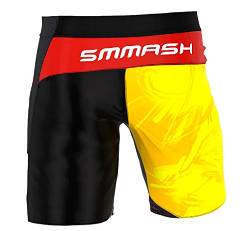 SMMASH Graffiti Pantalones Cortos para Hombres para Entrenamiento Cruzado (M)