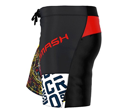 SMMASH Graffiti Pantalones Cortos para Hombres para Entrenamiento Cruzado (M)