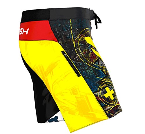 SMMASH Graffiti Pantalones Cortos para Hombres para Entrenamiento Cruzado (M)