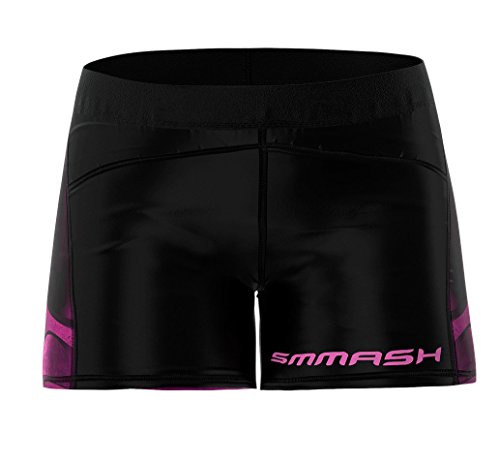 SMMASH IRONEA Mallas de compresión corta para mujer para crossfit (M)