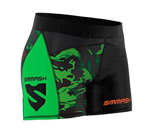 SMMASH MILITARY Mallas de compresión corta para mujer para crossfit (S)