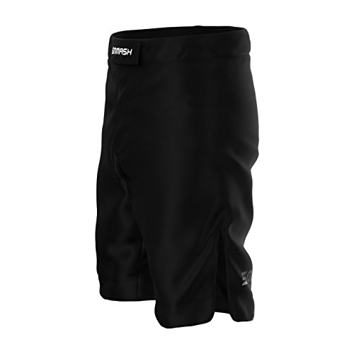 SMMASH Reaper Deporte Profesionalmente Pantalones Cortos MMA para Hombre, Shorts MMA, BJJ, Grappling, Krav Maga, Material Transpirable y Antibacteriano, (M)