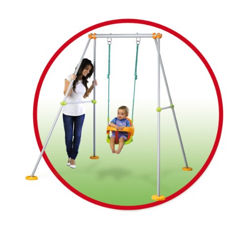 Smoby-310191 Columpio Metal 180 cm, (310191) Smoby-310191 Columpio Metal 180 cm, (310191)