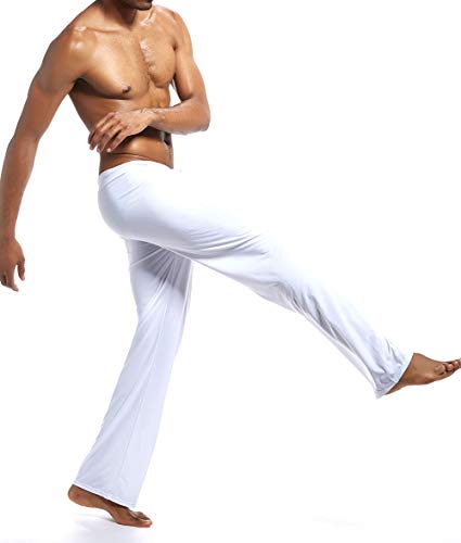 snaked cat Pantalones deportivos sueltos para hombre con cuerda elástica en la cintura, pijama de seda suave de hielo snaked cat Pantalones deportivos sueltos para hombre con cuerda elástica en la cintura, pijama de seda suave de hielo