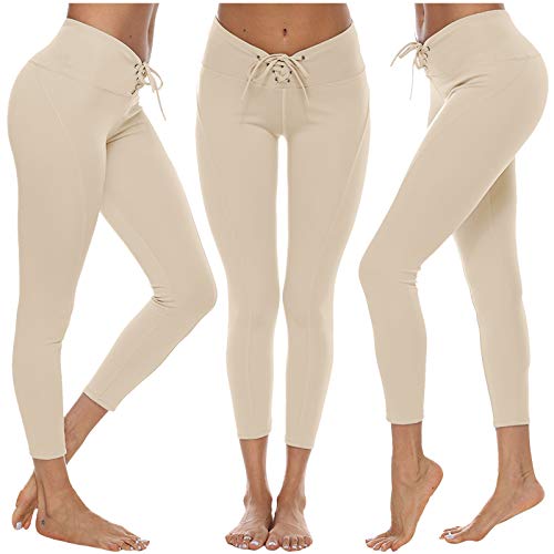 Snakell Pantalones de Yoga de Cintura Alta para Mujer Leggings de Levantamiento de Glúteos Fruncidos Texturizados Medias de Entrenamiento Anticelulitis