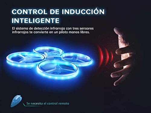 SNAPTAIN SP300 Drone para Niño, Infrarrojo Sensor RC Quadrocopter para Niños y Principiantes, Throw’N Go, Múltiples Controles Remotos, Inducción por Gravedad, 360° Flip, Altitud Hold, Modo sin Cabeza SNAPTAIN SP300 Drone para Niño, Infrarrojo Sensor RC Quadrocopter para Niños y Principiantes, Throw’N Go, Múltiples Controles Remotos, Inducción por Gravedad, 360° Flip, Altitud Hold, Modo sin Cabeza
