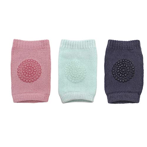Snner 3 Pares Rodilleras del bebé, protección de la Rodilla Los bebés de Arrastre Antideslizante de diseño Unisex del niño Calcetines hasta la Rodilla Ajustable Snner 3 Pares Rodilleras del bebé, protección de la Rodilla Los bebés de Arrastre Antideslizante de diseño Unisex del niño Calcetines hasta la Rodilla Ajustable