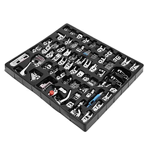 SNOWINSPRING 62 Unids Máquina de Coser Prensatelas para Pies para Hermano Cantante Janome Prensatelas Trenzado de Punto Cegado Accesorios para Zumbar SNOWINSPRING 62 Unids Máquina de Coser Prensatelas para Pies para Hermano Cantante Janome Prensatelas Trenzado de Punto Cegado Accesorios para Zumbar