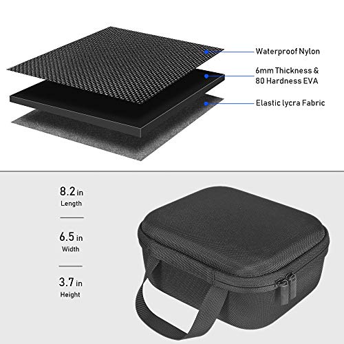 SNOWINSPRING Bolso de Mano Duro de Eva Bolsa de Almacenamiento Estuche de Viaje para Easy Press Máquina de Prensa de Calor Negra SNOWINSPRING Bolso de Mano Duro de Eva Bolsa de Almacenamiento Estuche de Viaje para Easy Press Máquina de Prensa de Calor Negra