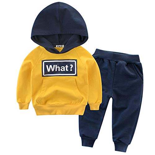 Snyemio Niño Otoño Invierno Ropa Conjuntos Sudaderas + Pantalones Bebé Manga Larga Suéter Capucha Tops Snyemio Niño Otoño Invierno Ropa Conjuntos Sudaderas + Pantalones Bebé Manga Larga Suéter Capucha Tops