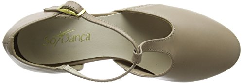 So Danca Ch57, Zapatillas de Baila Moderno y Jazz para Mujer, Beige (Tan), 39 EU