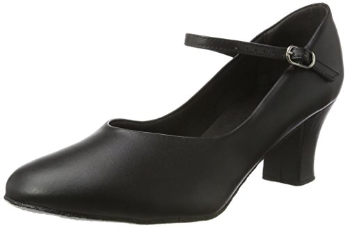 So Danca Ch792 Zapatillas de Baila Moderno y Jazz Mujer, Negro (Black), 39.5 EU (6 UK)