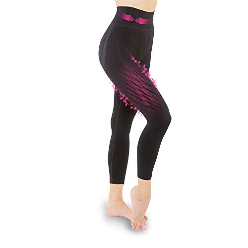 So Slim – Leggings anticelulítico para mujer – Acción adelgazante y efecto push Up – Tecnología francesa Cosméto Ceremic Negro M So Slim – Leggings anticelulítico para mujer – Acción adelgazante y efecto push Up – Tecnología francesa Cosméto Ceremic Negro M