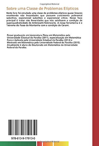 Sobre uma Classe de Problemas Elípticos: Problemas Elípticos Envolvendo o Crescimento do Tipo Trudinger-Moser Sobre uma Classe de Problemas Elípticos: Problemas Elípticos Envolvendo o Crescimento do Tipo Trudinger-Moser