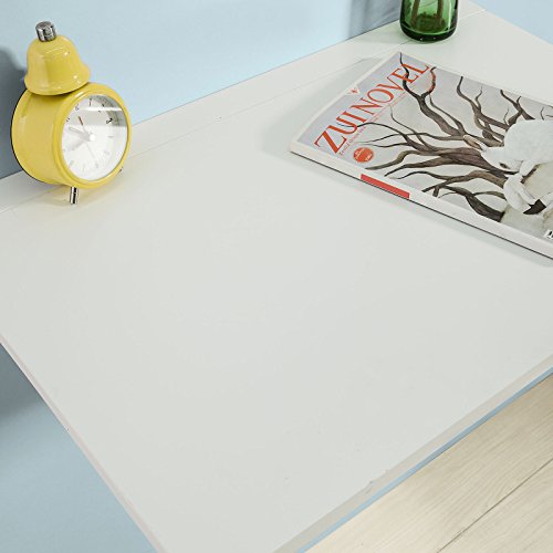 SoBuy FWT03-W, Mesa Plegable de Pared,Mueble Infantil,Mesa para portátil, Mesa para Comer, Escritorio,ES SoBuy FWT03-W, Mesa Plegable de Pared,Mueble Infantil,Mesa para portátil, Mesa para Comer, Escritorio,ES