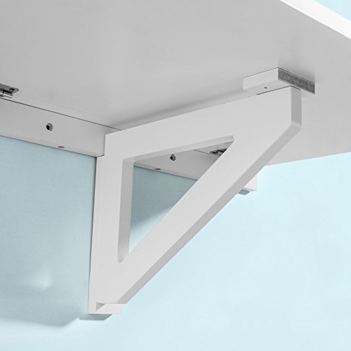 SoBuy FWT03-W, Mesa Plegable de Pared,Mueble Infantil,Mesa para portátil, Mesa para Comer, Escritorio,ES SoBuy FWT03-W, Mesa Plegable de Pared,Mueble Infantil,Mesa para portátil, Mesa para Comer, Escritorio,ES