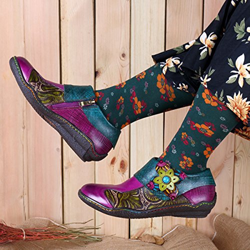 Socofy Mocasines Zapatos De Mujer De Cuero Mujer Zapatos De Ballet Mocasines Zapatos Casuales Mujer Primavera Verano Informal Plano Cómodo Cuero Redondo Cabeza Mocasines Zapatillas Zapatos De Barco Socofy Mocasines Zapatos De Mujer De Cuero Mujer Zapatos De Ballet Mocasines Zapatos Casuales Mujer Primavera Verano Informal Plano Cómodo Cuero Redondo Cabeza Mocasines Zapatillas Zapatos De Barco