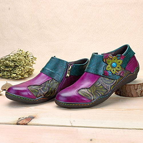Socofy Mocasines Zapatos De Mujer De Cuero Mujer Zapatos De Ballet Mocasines Zapatos Casuales Mujer Primavera Verano Informal Plano Cómodo Cuero Redondo Cabeza Mocasines Zapatillas Zapatos De Barco Socofy Mocasines Zapatos De Mujer De Cuero Mujer Zapatos De Ballet Mocasines Zapatos Casuales Mujer Primavera Verano Informal Plano Cómodo Cuero Redondo Cabeza Mocasines Zapatillas Zapatos De Barco